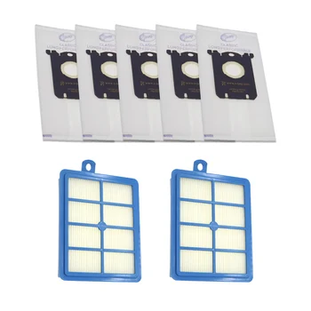 

bpfire Replacement Hepa Filter Dust Bags for Electrolux Vacuum Cleaner Filter Electrolux Hepa and S-BAG for philips bags aeg