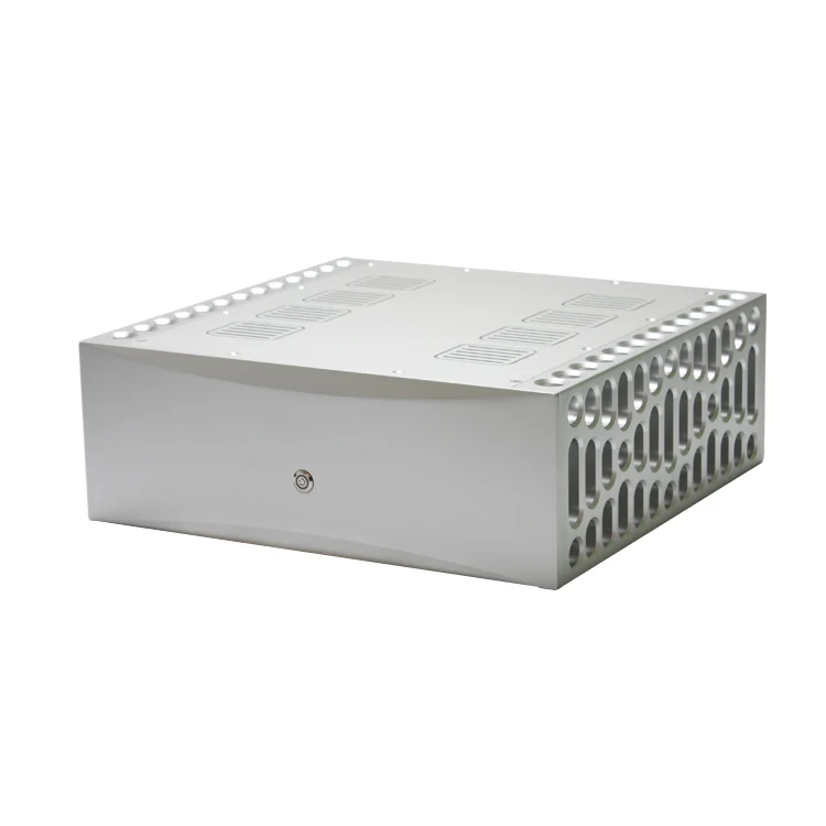 CJ-147 All aluminum amplifier chassis / Preamplifier case AMP Enclosure DIY box (430 *150*402mm) | Электроника