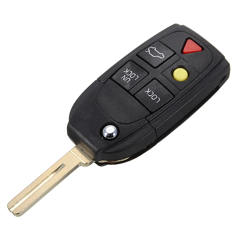 5 Buttons Remote Car Case Dedicated Replacement Auto Key Fob Shell