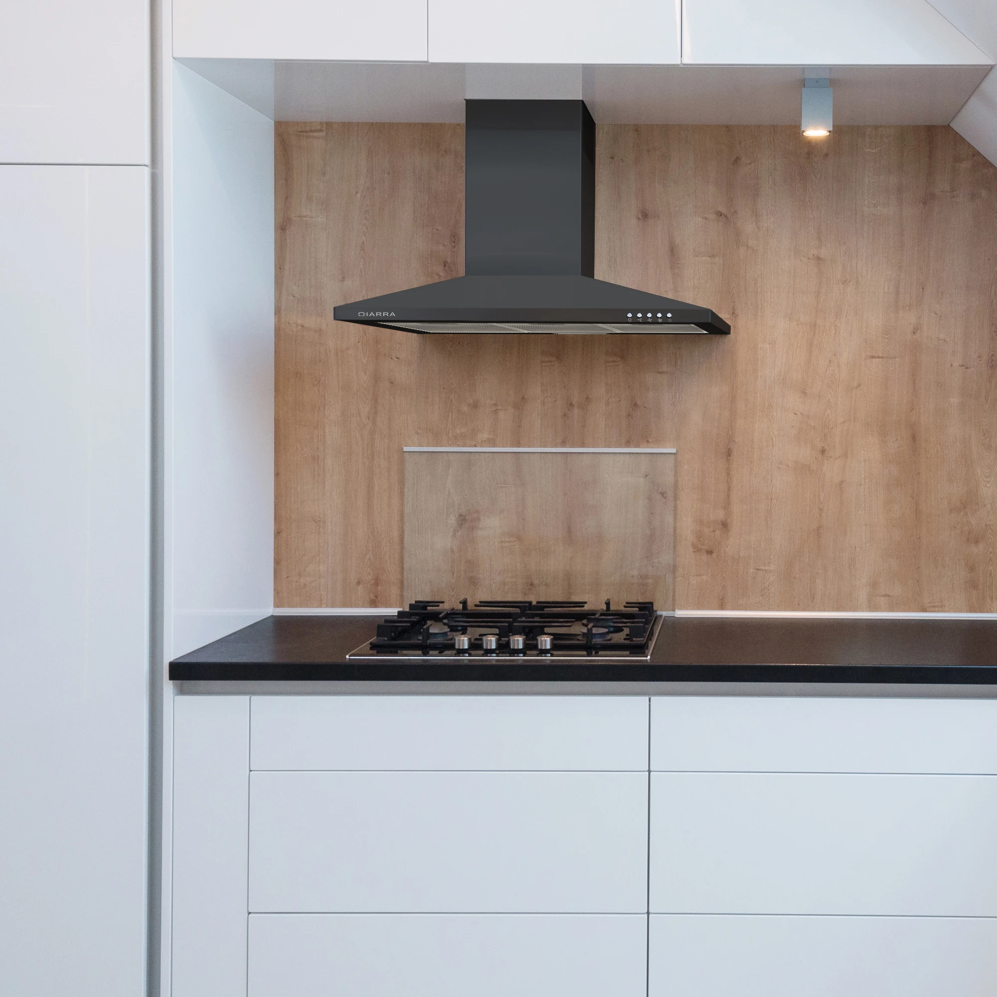 wide chimney cooker hood