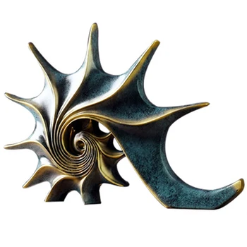 

Home Decorations Accessories Marine Theme Conch Feng Shui Ornaments Creative Home Decor Figurine for Living Room, Bedroom