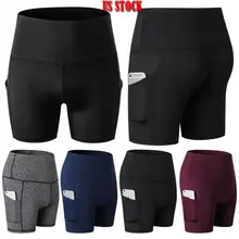 Женские спортивные шорты для спортзала, повседневные пляжные шорты для бега, облегающие шорты для йоги, эластичные шорты