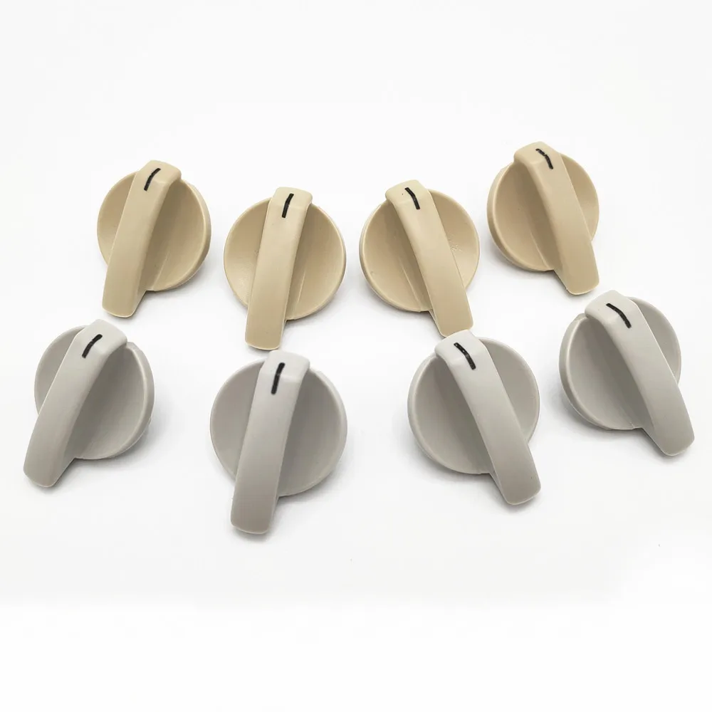 

8pcs For Touran Polo Beige And Gray Rear Reading light Switch Rear Ceiling light switch knob Car Interior Accessories