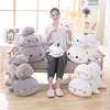 Chat en peluche couché mignon pour enfant, belle poupée, animal, oreiller doux, dessin animé, jouets pour filles idéal comme cadeau de Noël, 35-65, Kawaii ► Photo 1/6