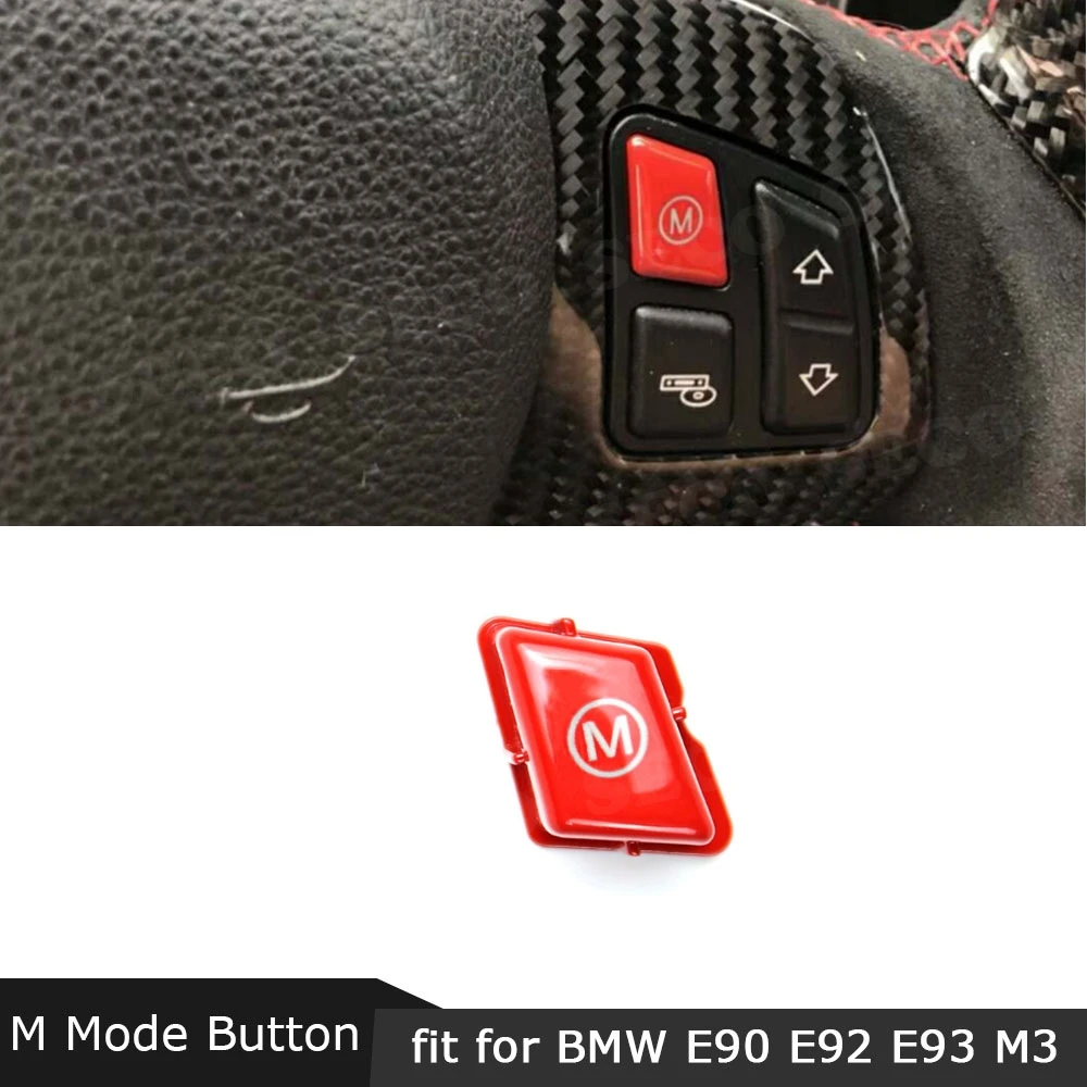 Накладка кнопки переключения на рулевое колесо для BMW 1 3 серии E81 E82 E87 E88 2004 2011 E90 E92