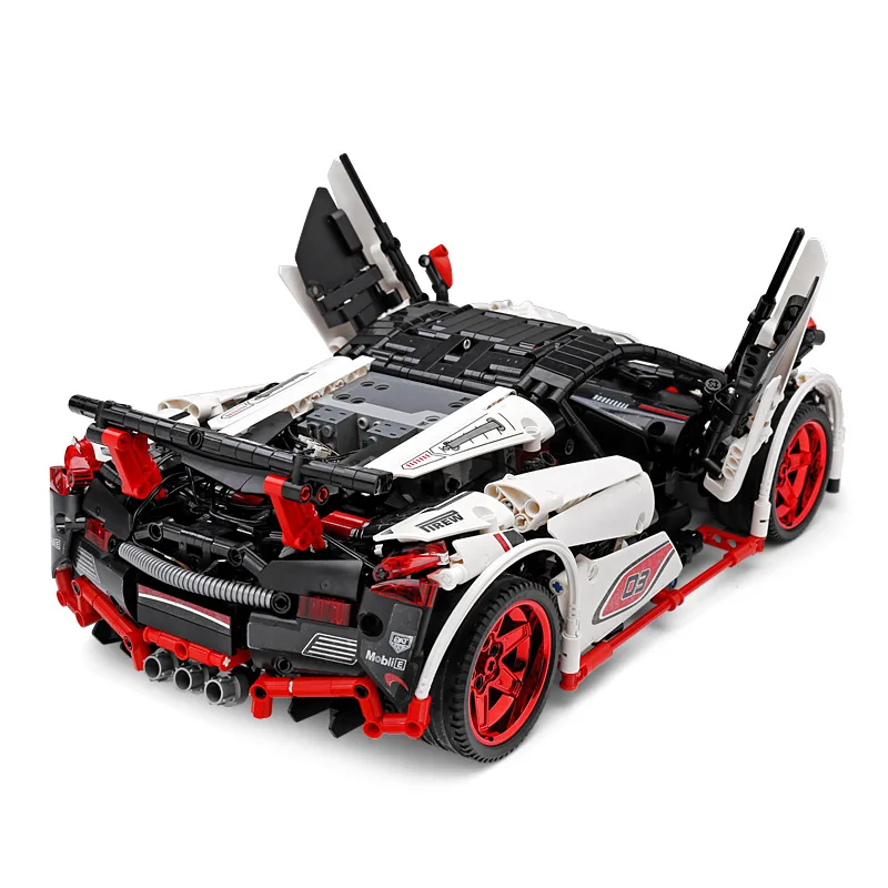 1928 шт. 1:10 RC City Technic серия гоночный автомобиль совместимый Blcoks пульт дистанционного управления и приложение телефон управление игрушки для детей Gifts13067