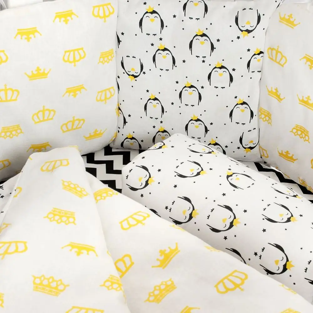 Комплект WB Premium в кроватку 19 предметов(7+12 бортиков) AmaroBaby