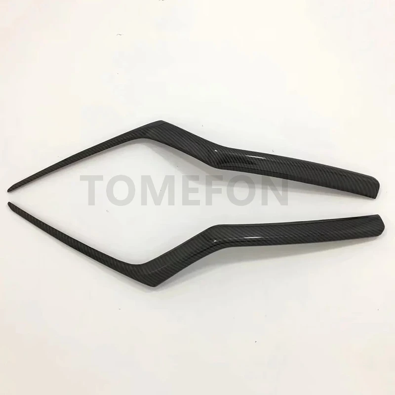 carbon2 TOMEFON для Honda CRV CR-V передний логотип декоративная решетка решетки гоночная рамка наклейки для автостайлинга крышка отделка ABS - Цвет: carbon2