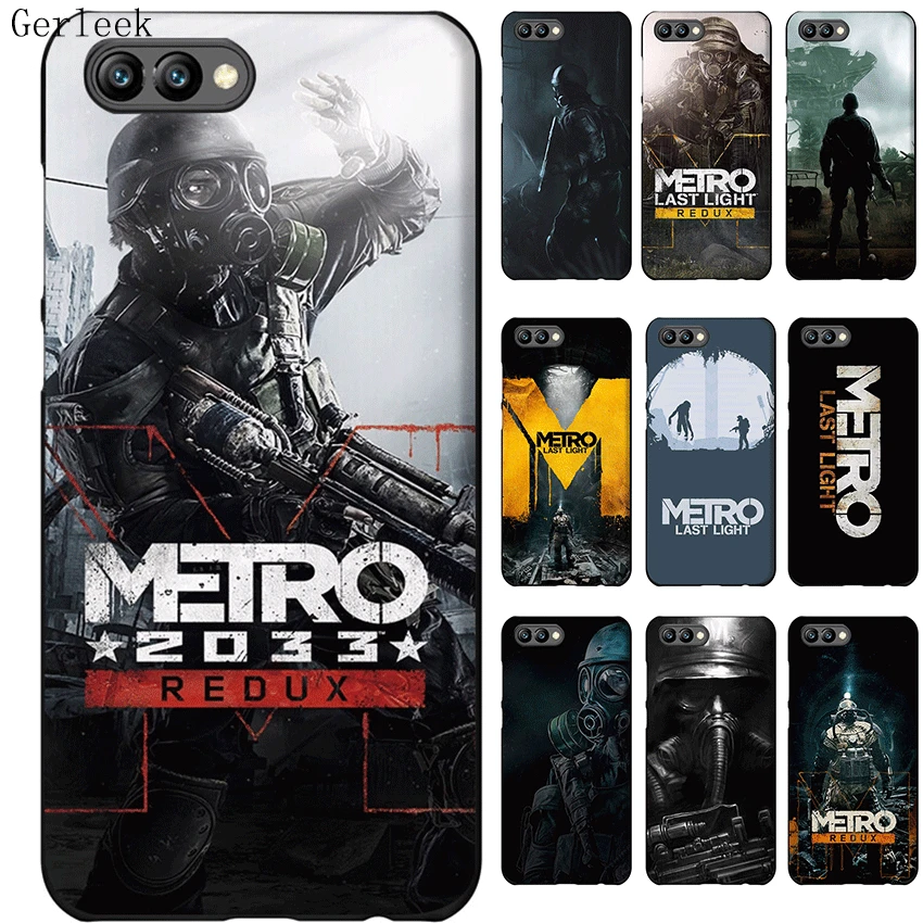 

Mobile Phone Case For Huawei Honor 6A 7A 7X 7C 8X 8C 8 9 9X 10 View 20 TPU Cover Metro 2033 Shell