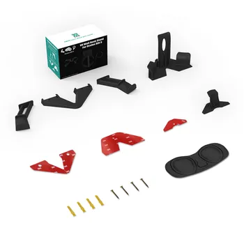 

Wall Mount Hook Stand Bracket Holder for Oculus Rift S VR Headset Two Installation Methods Touch Controllers Cable Accessories