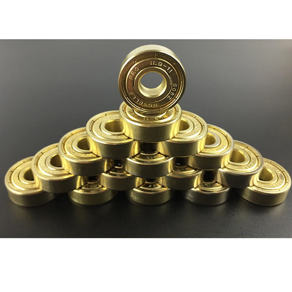 16Pcs 608 ZZ Skateboard / Inline Skate / Roller Bearing, Double
