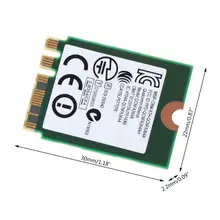 Killer 1535 1525 QCNFA364A AC M.2 wifi карта адаптер для MSI GT72/GS60 для Dell Y5GE