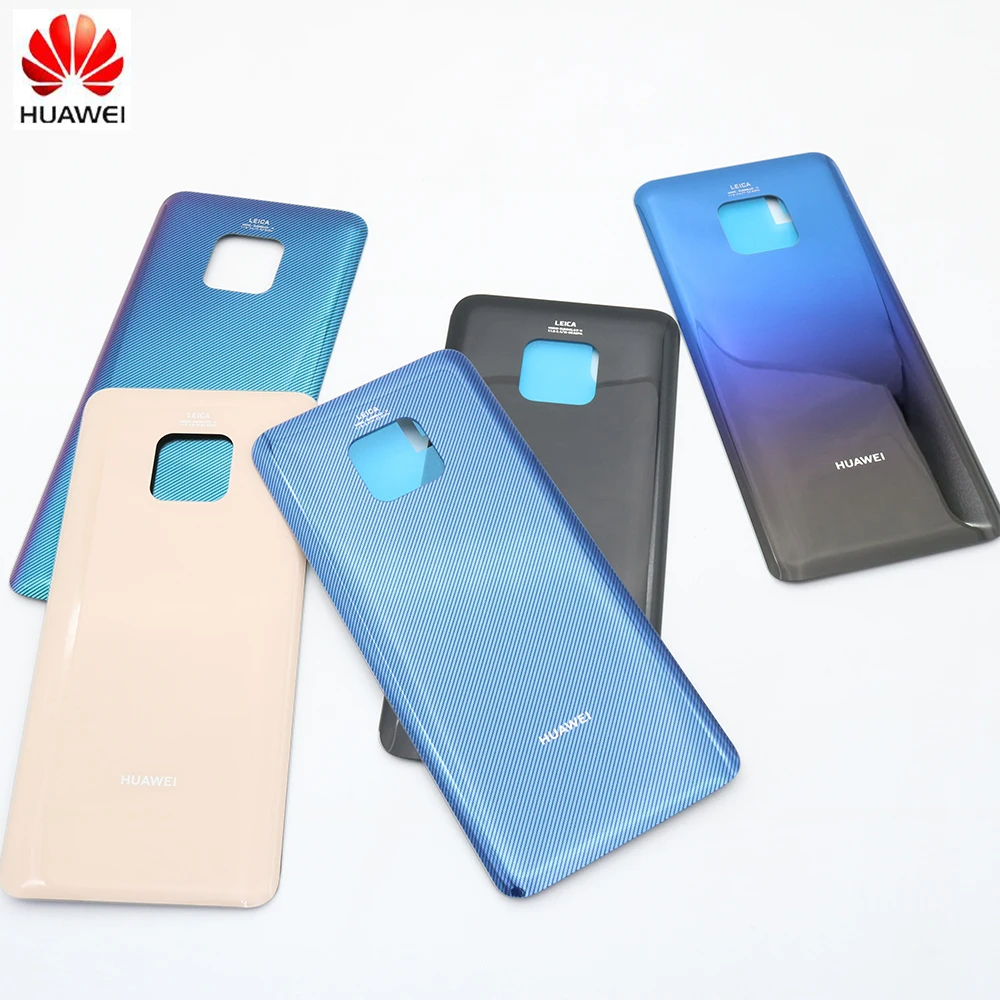 

Original Huawei Mate20 Pro3D Reflection Glass Back Rear Battery housing Cover Door case For Huawei Mate 20 Pro with Glue sticker
