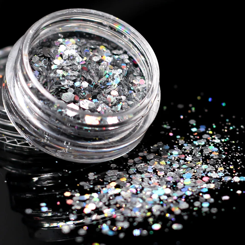 

1 PCS Sell 12 Colors Laser Silver Sequins Nail Treatment From Fungus Feet Hand Disinfection Nail Fungal Manicure Treatment Tools