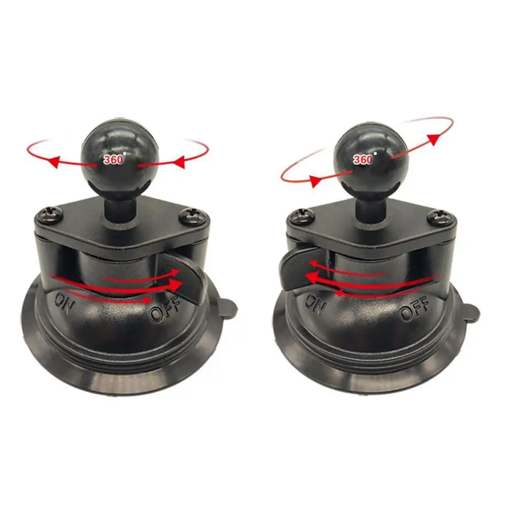 Dupla Rotação Grau Braço Ball Mount Twist Lock Ventosa Base Window Mount 360 para Ram Socket Ação Acessório Câmera p X9k3 - Image 4