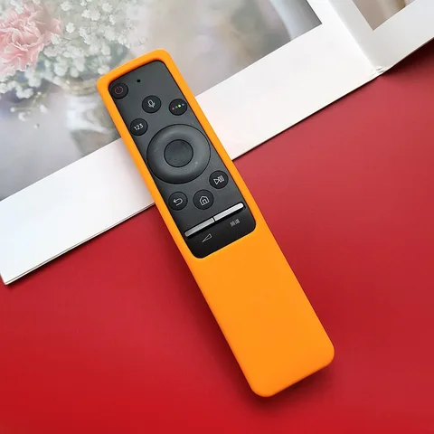 Color Silicone Remote Protective Case for Samsung TV Q70 Q60 Q80 Waterproof Dustproof Remote Cover Sleeve for Smart TV