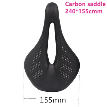 

Carbon Fiber Saddle MTB Mountain Bicycle Saddle Road Bike Seat For TT Triathlon PU+Comfort Races Cycling seat Power bike seat