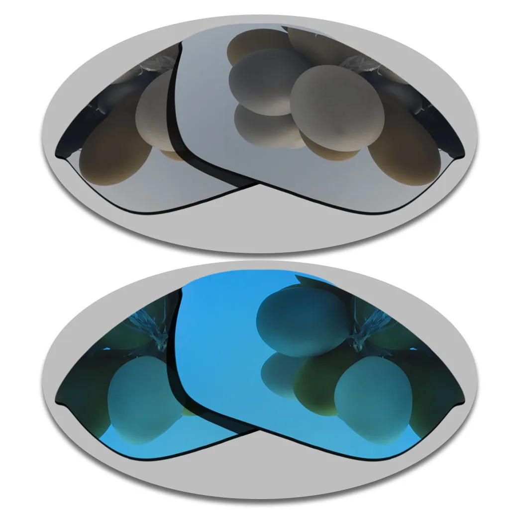 

Поляризованные Сменные линзы с точной огранкой для полукуртки 100% солнцезащитные очки хромированные и синие комбинированные варианты 2,0