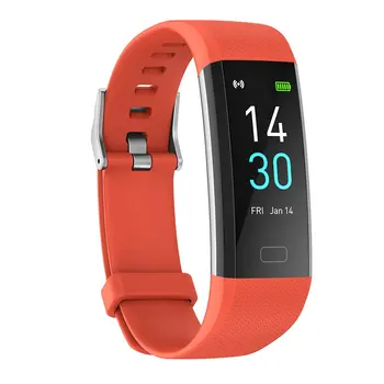 

Runmifit S5 Smartwatch Health Monitor Band Smartwatches Orange Smart Watch Fitness Traker Wireless Waterproof Android Ios