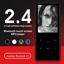 X12 портативный Mp3 плеер HiFi HD музыкальный плеер без потерь Bluetooth Сенсорный экран Спортивный Бег стерео плеер с электронной книгой радио FM