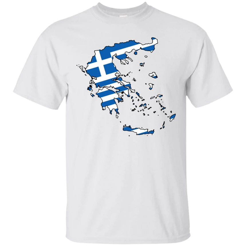 Greece - Country Outline &amp Flag Tshirt National Pride Greek Blue White Athens Sportswear Tee Shirt | Мужская одежда