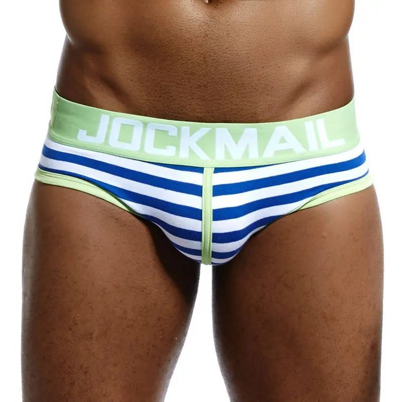 low rise boxer briefs JOCKMAIL 2019 Breathable Cotton Underwear Briefs printing Sexy Men Underwear U Convex Pouch Male Underpants Shorts Gay Panties mens transparent briefs