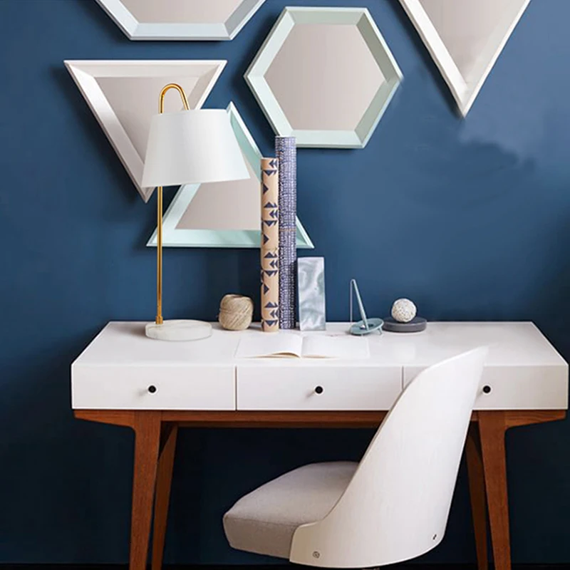 Nodic Aluminum Table Lamp With Marble Base For Bedroom Base abajur para quarto