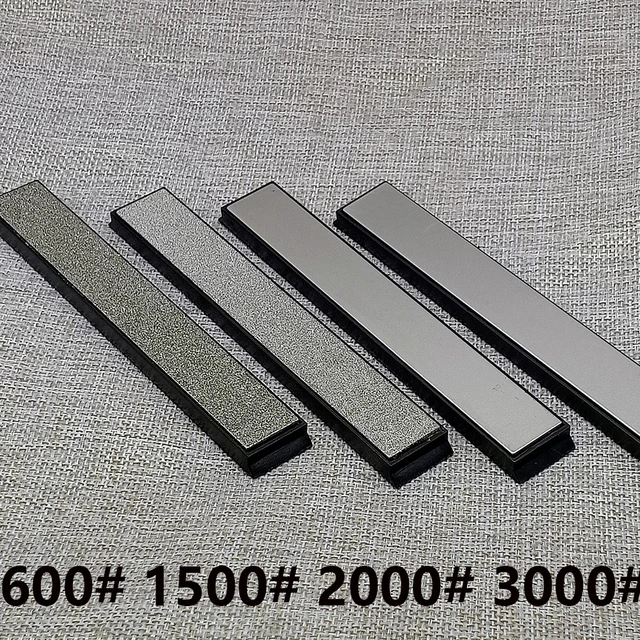 4pcs Knife sharpener Diamond bars whetstone grinding stone Edge pro Ruixin pro rx008 sharpening system 80-3000 Dimond stone 5.9