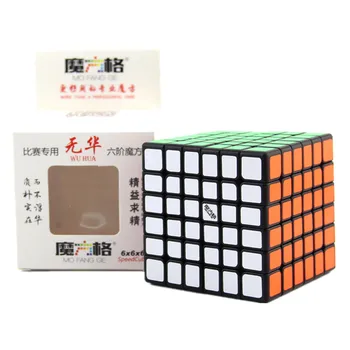 

Qiyi Wuhua 6x6 Magic Cube 67mm Black Stickerless