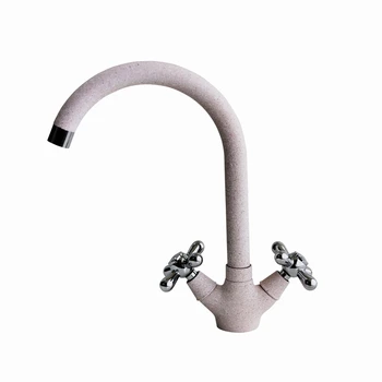 

Смеситель для кухни 1/2кер MIXLINE ML-GS07 (311) светло-розовый высок. излив