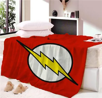 

Marvel Flashman Wonder Woman Superhero Blanket Mat Bedspread Soft Fleece Throw Blanket Sofa Soft Winter