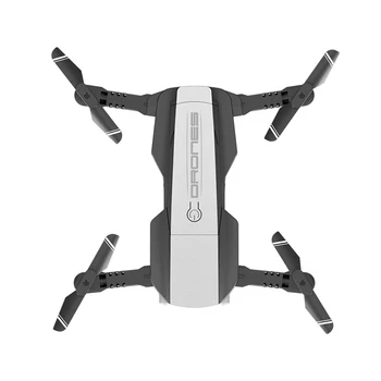 

1pc 1080P 4K Pixel Folding Quadcopter Remote Control Airplane Toy Folding Aircraft Double Battery for Kids Children Black