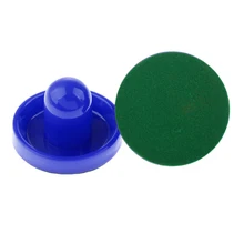 6 шт. 95 мм Воздушный хоккейный стол Войлок молоток толкача ползунок вратарь с 1 шайбой