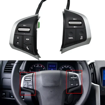 

For Isuzu D-Max DMAX 2015-2018 Multifunction Steering Wheel Switch Button Audio Volume Bluetooth Control Switch Button