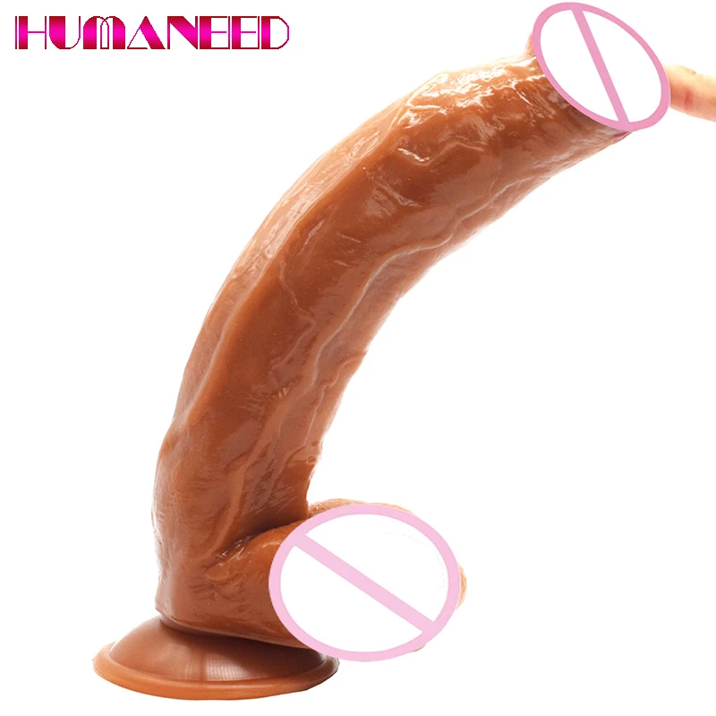 30*5.5cm Giant Flesh Dildo Thick Huge Long Dildos Extreme Big Realistic Cock with Suction Cup Sex Product Penis for Women Couple