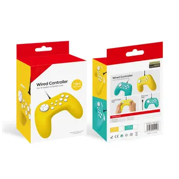 

New Wired Gamepad Game Controller for NS Switch Console Host Game Controller with Motor Vibration