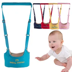 Trotteur à double usage pour bébés de 8 à 18 mois, ceinture de Traction en coton respirant pour enfants en bas âge, pour protéger la sécurité des enfants 