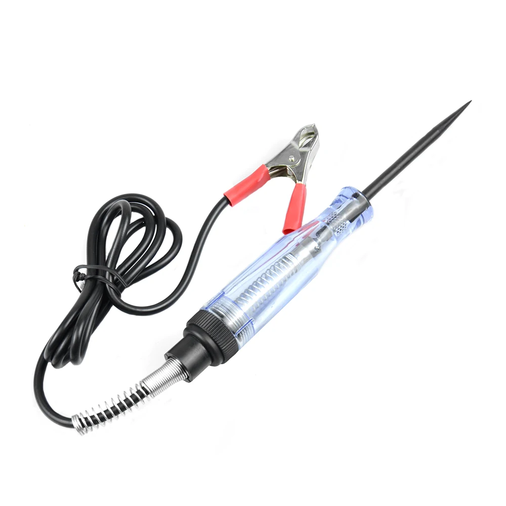 Circuit Tester Circuit Detector Probe Pen Tester Voltage Test Pen 6V-24V Car Circuit Tester Probe Light System Test Probe Lamp Auto Light Lamp Voltage Test Pen Detector Copper