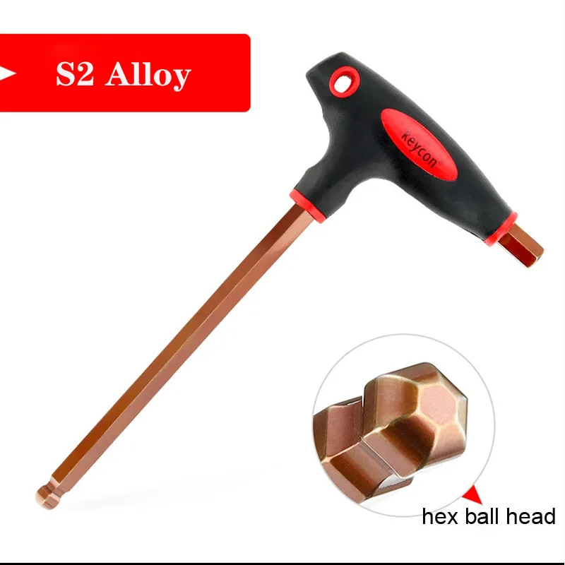 AB Tools-US Pro Longue Balle Teriné Clé Allen Hexagonale Enseble