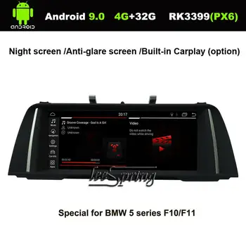 

10.25 inch IPS Screen Android 9.0 Car GPS Navigation for BMW 5 Series F10/F11(2011-2016 CIC NBT option) Car Multimedia Player