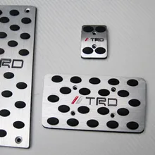 Toyota Previa педаль дроссельной заслонки TRD стандартная внутренняя отделка Модифицированная противоскользящая перфорированная педаль дроссельной заслонки напрямую от производителя