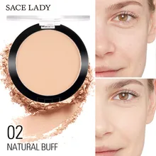Sace Lady Foundation Poeder Matte Make Blijvende Olie Controle Compact Cosmetische Professinal Gezicht Make-Up Foundation Poeder Ons TSLM1