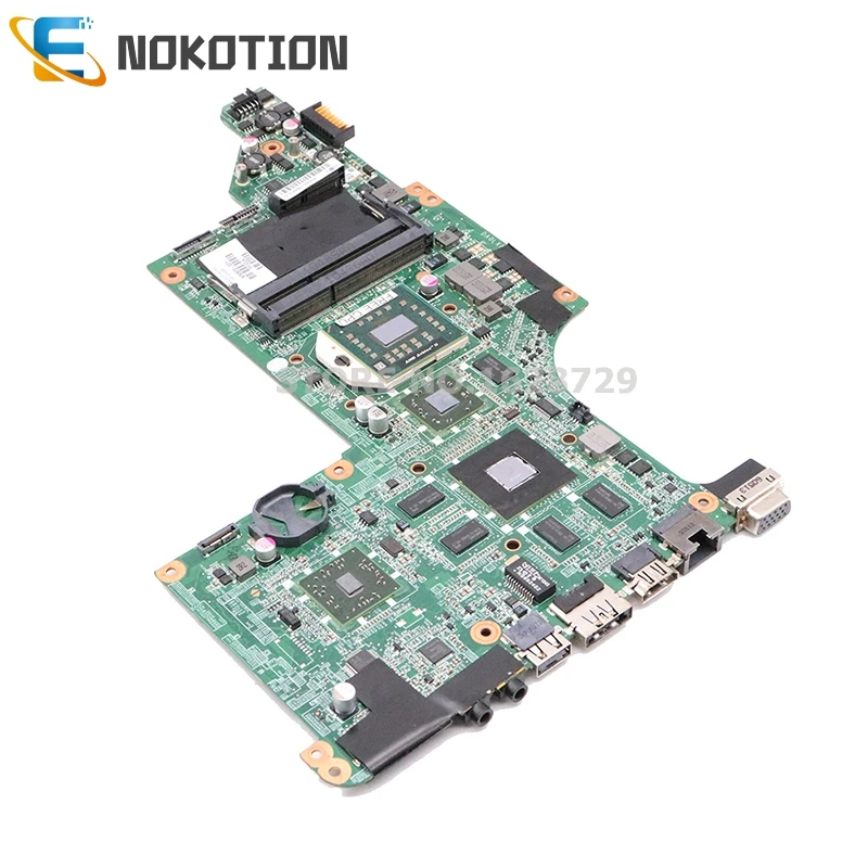 NOKOTION материнская плата для ноутбука hp pavilion DV7-4000 615687-001 605498-00 DA0LX8MB6D1 основная плата HD5650 1 Гб