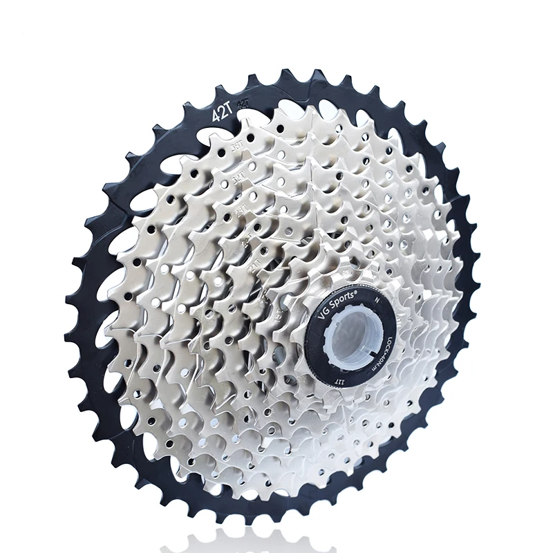 VG SPORTS 10 Speed Cassette 11-25T/11-28T/11-32T/11-36T/11-40T/11-42T/11-46T Bicycle Cassette Fit for Mountain Bike/Road Bike Cassette Compatible with Shimano Sram 