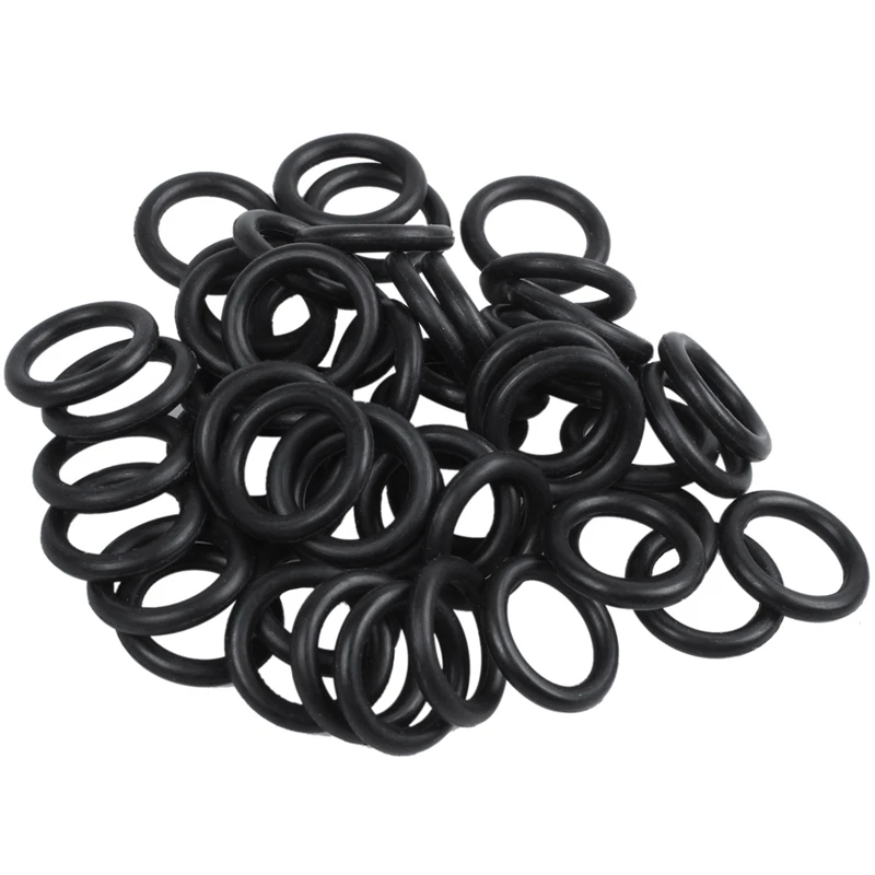 

Hot Sale 50 x Black 15 mm x 2.5 mm Nitrile Rubber O-Ring Oil Seal Washers
