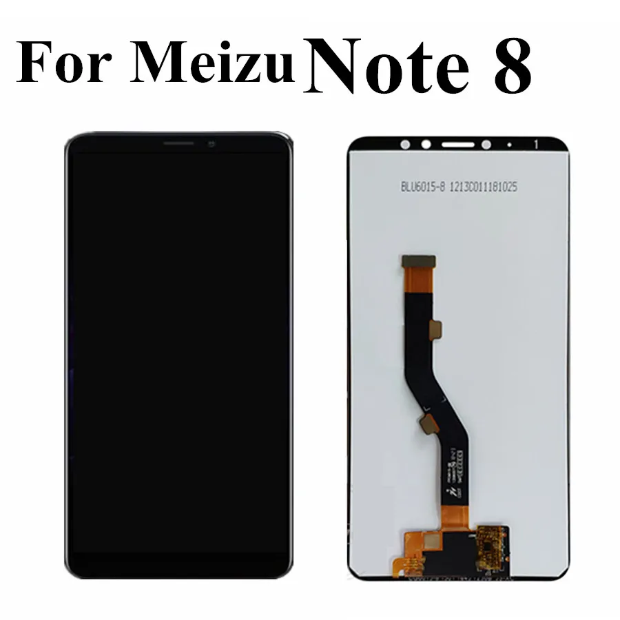 Для Meizu Note 8 M822H ЖК-экран Сенсорная панель дигитайзер сборка для Meizu Note8 ЖК-экран 6,0 дюймов