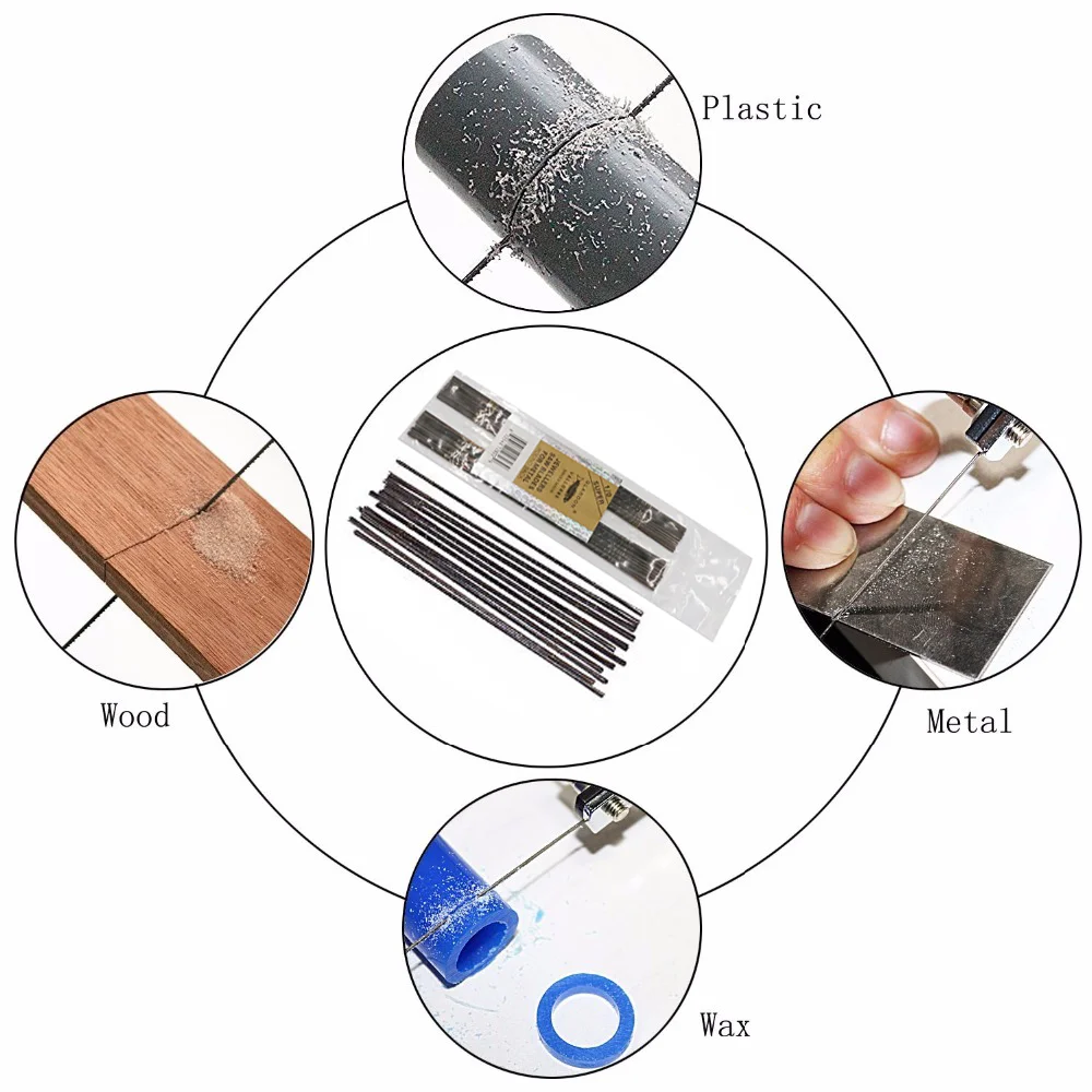 144Pcs/Bag Saw Blades 130mm Hand DIY Making Metal Jewellers Cutter Tools | Украшения и аксессуары