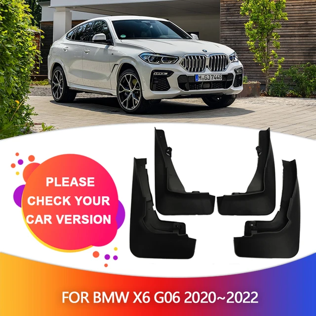 Für BMW X6 G06 2020 2021 2022 Kotflügel Schmutzfänger Kotflügel Schlamm  Flap Splash Vorne Hinten Räder Auto Teile Wachen Abdeckung zubehör -  AliExpress