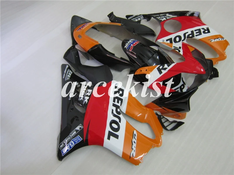 ABS мотоцикл обтекатели комплект Подходит для Honda CBR600F4i CBR 600 FS F4i 2004 2005 2006 2007 04 05 06 07 обтекатели на заказ Repsol