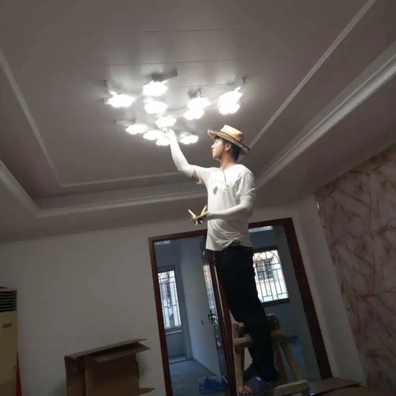 Plafoniera современный плафон светильник Домашний Светильник ing Avize Plafondlamp Lampara Techo Luminaria De Teto светодиодный потолочный светильник